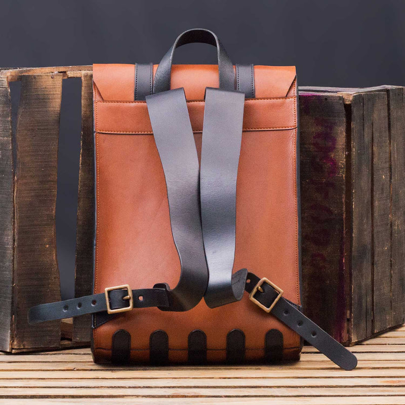 Everyday Brown Leather Backpack