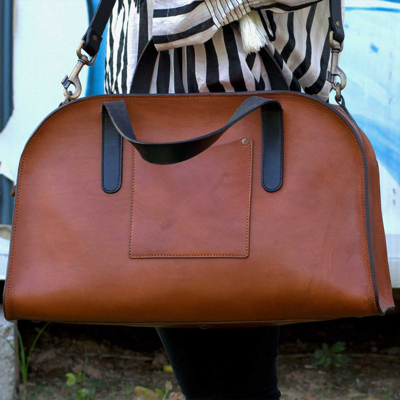 Latok Luxury Leather Weekend Bag